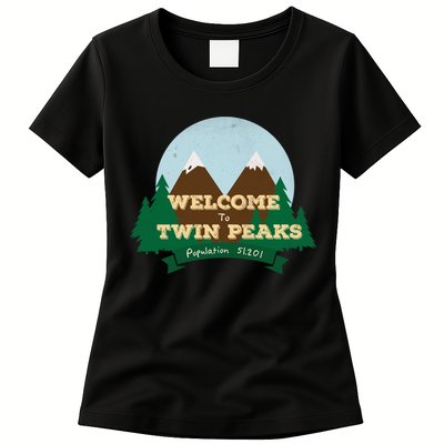 Welcome To Twin Peaks Womens T-Shirt