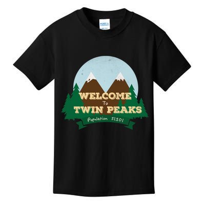 Welcome To Twin Peaks Kids T-Shirt