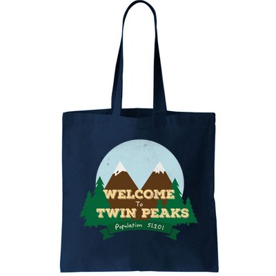 Welcome To Twin Peaks Tote Bag