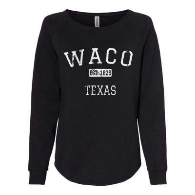 Waco Texas TX Vintage Womens California Wash Sweatshirt