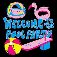 Welcome To The Pool Party Birthday Summer Family Swimming Tall Sweatshirt