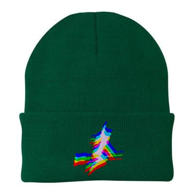 Witch Trippy Vaporwave Halloween Techno Rave Edm Music Knit Cap Winter Beanie