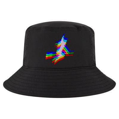 Witch Trippy Vaporwave Halloween Techno Rave Edm Music Cool Comfort Performance Bucket Hat