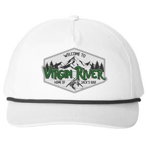 Welcome To Virgin River Home Of Jack's Bar Snapback Five-Panel Rope Hat