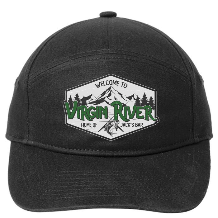 Welcome To Virgin River Home Of Jack's Bar 7-Panel Snapback Hat