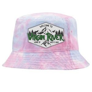 Welcome To Virgin River Home Of Jack's Bar Tie-Dyed Bucket Hat