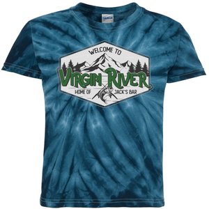 Welcome To Virgin River Home Of Jack's Bar Kids Tie-Dye T-Shirt