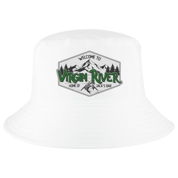 Welcome To Virgin River Home Of Jack's Bar Cool Comfort Performance Bucket Hat