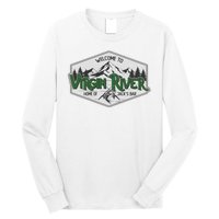 Welcome To Virgin River Home Of Jack's Bar Long Sleeve Shirt