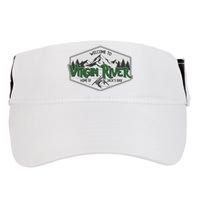 Welcome To Virgin River Home Of Jack's Bar Adult Drive Performance Visor