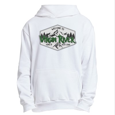 Welcome To Virgin River Home Of Jack's Bar Urban Pullover Hoodie