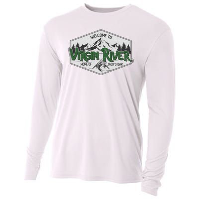 Welcome To Virgin River Home Of Jack's Bar Cooling Performance Long Sleeve Crew