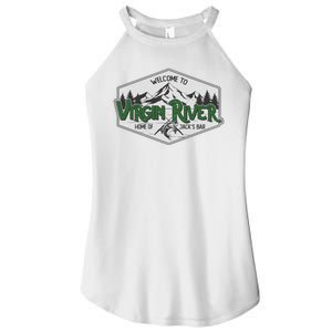 Welcome To Virgin River Home Of Jack's Bar Women's Perfect Tri Rocker Tank