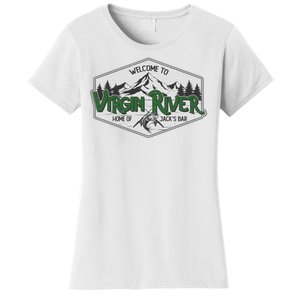 Welcome To Virgin River Home Of Jack's Bar Women's T-Shirt