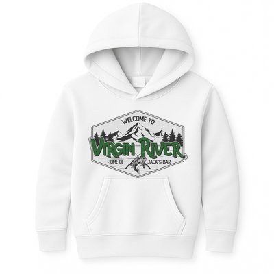 Welcome To Virgin River Home Of Jack's Bar Kids Hoodie
