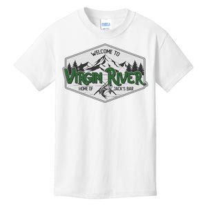 Welcome To Virgin River Home Of Jack's Bar Kids T-Shirt