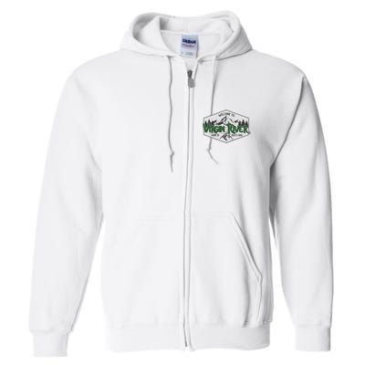 Welcome To Virgin River Home Of Jack's Bar Full Zip Hoodie