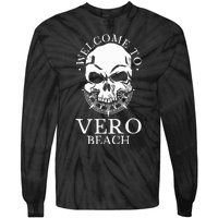 Welcome To Vero Beach Tie-Dye Long Sleeve Shirt