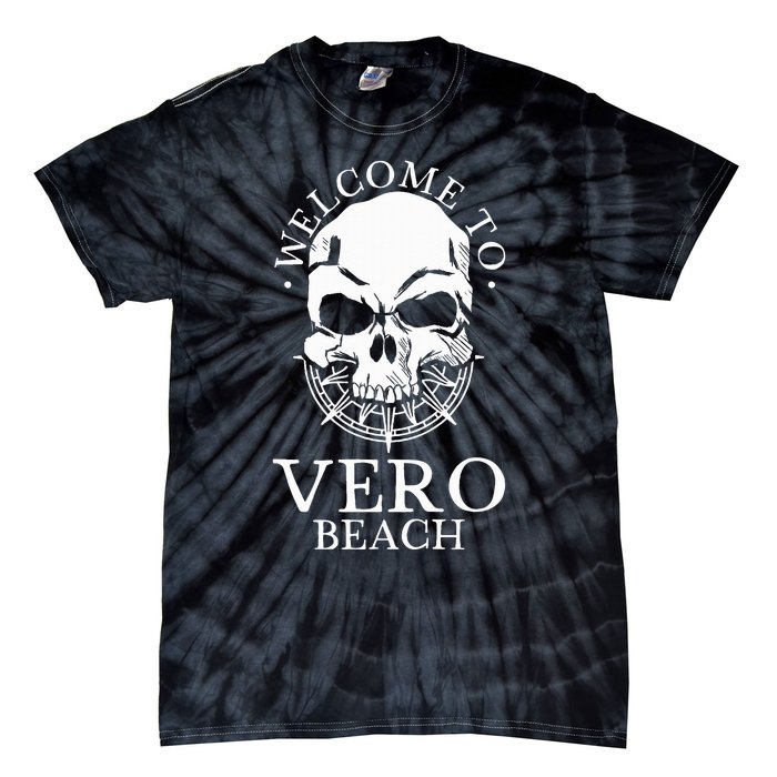 Welcome To Vero Beach Tie-Dye T-Shirt