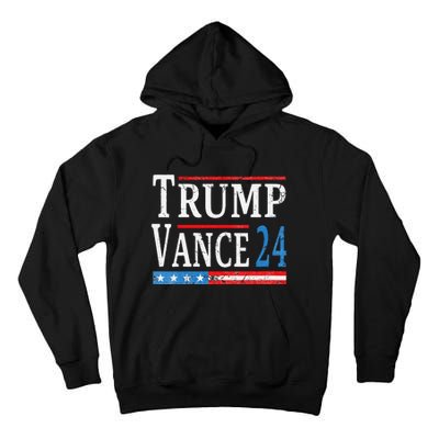 Women Trump Vance 2024 President Trump Supporter Reelection Gift Tall Hoodie