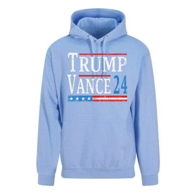 Women Trump Vance 2024 President Trump Supporter Reelection Gift Unisex Surf Hoodie