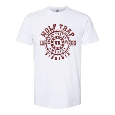 Wolf Trap Va Virginia Vintage City S Great Gift Softstyle® CVC T-Shirt