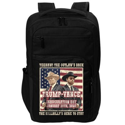 Winner Trump Vance 2024 Outlaw Hillbily Inauguration Impact Tech Backpack