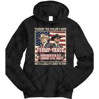 Winner Trump Vance 2024 Outlaw Hillbily Inauguration Tie Dye Hoodie