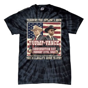 Winner Trump Vance 2024 Outlaw Hillbily Inauguration Tie-Dye T-Shirt