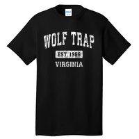 Wolf Trap Virginia Va Vintage Sports Tall T-Shirt