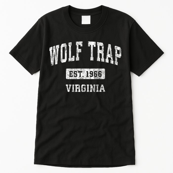 Wolf Trap Virginia Va Vintage Sports Tall T-Shirt