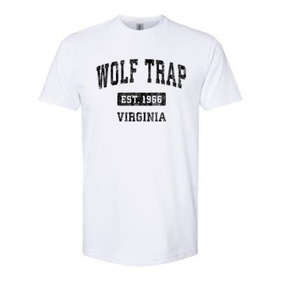 Wolf Trap Virginia Va Vintage Sports Softstyle CVC T-Shirt