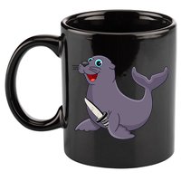 Wally The Walrus 11oz C Handle Ceramic Mug