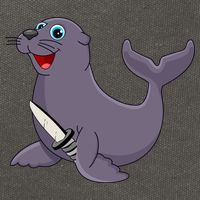 Wally The Walrus Cotton Canvas Backpack