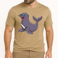 Wally The Walrus Cooling Performance Crew T-Shirt