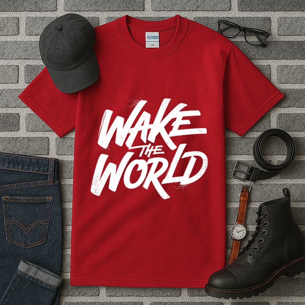 Wake The World Tall T-Shirt