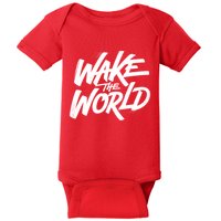 Wake The World Baby Bodysuit