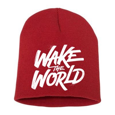 Wake The World Short Acrylic Beanie