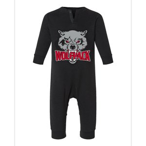 Wolfpack Team Infant Fleece One Piece