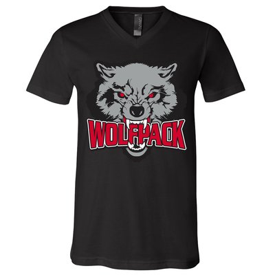 Wolfpack Team V-Neck T-Shirt