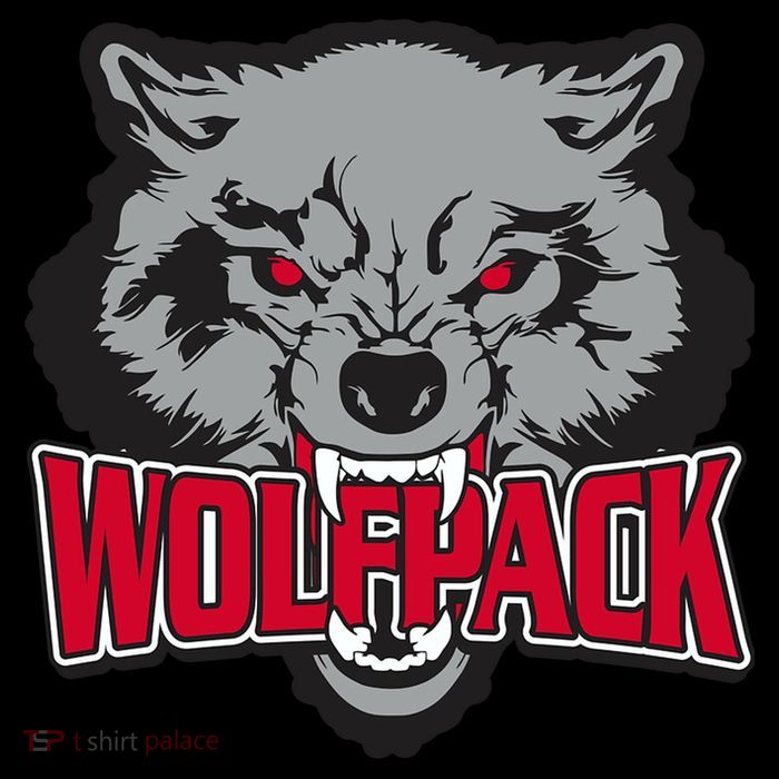 Wolfpack Team Button