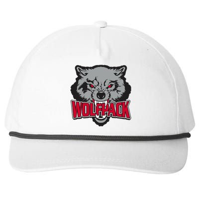 Wolfpack Team Snapback Five-Panel Rope Hat