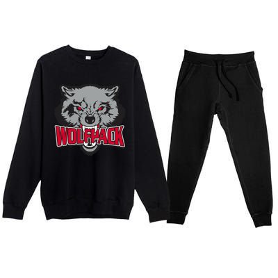 Wolfpack Team Premium Crewneck Sweatsuit Set