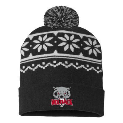 Wolfpack Team USA-Made Snowflake Beanie