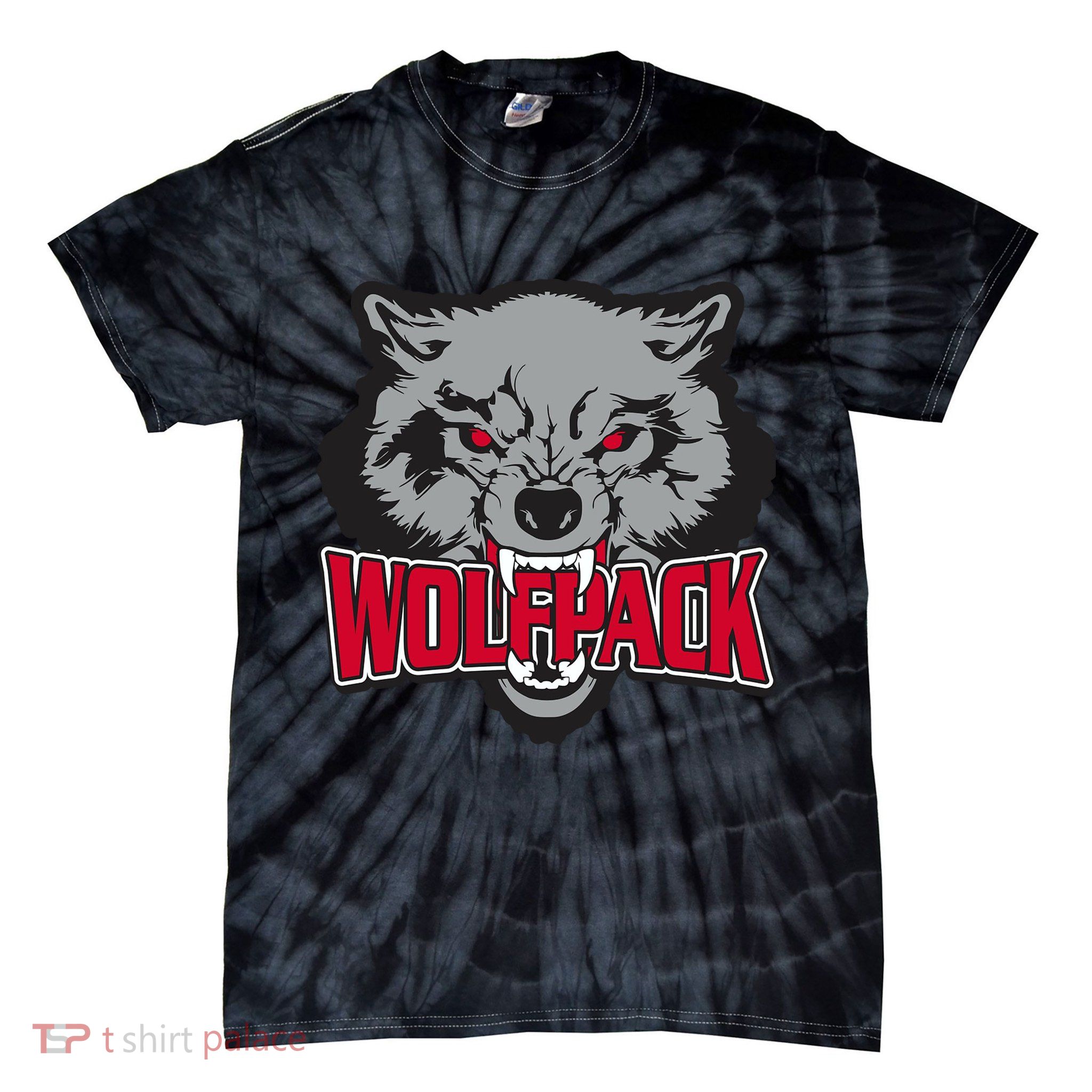 Wolfpack Team Tie-Dye T-Shirt