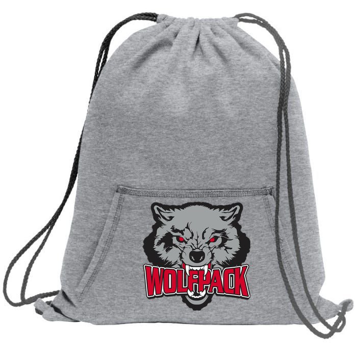 Wolfpack Team Sweatshirt Cinch Pack Bag