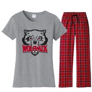 Wolfpack Team Women's Flannel Pajama Set