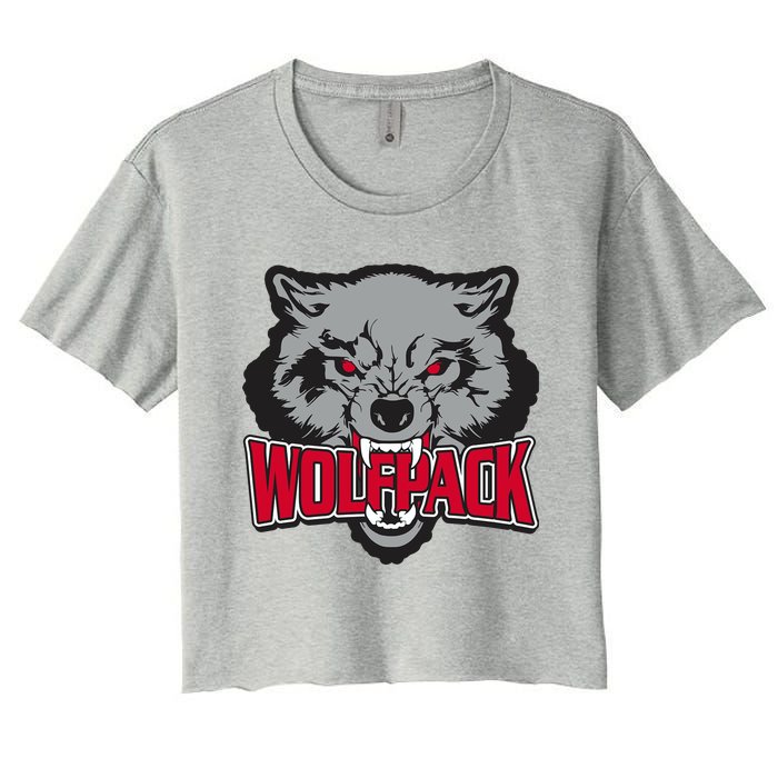 Wolfpack Team Women's Crop Top Tee