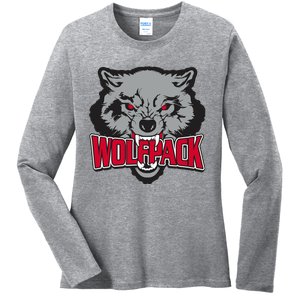 Wolfpack Team Ladies Long Sleeve Shirt