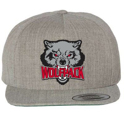 Wolfpack Team Wool Snapback Cap